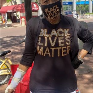 Black Lives Matter Bling T Shits...Relaxed or Fit